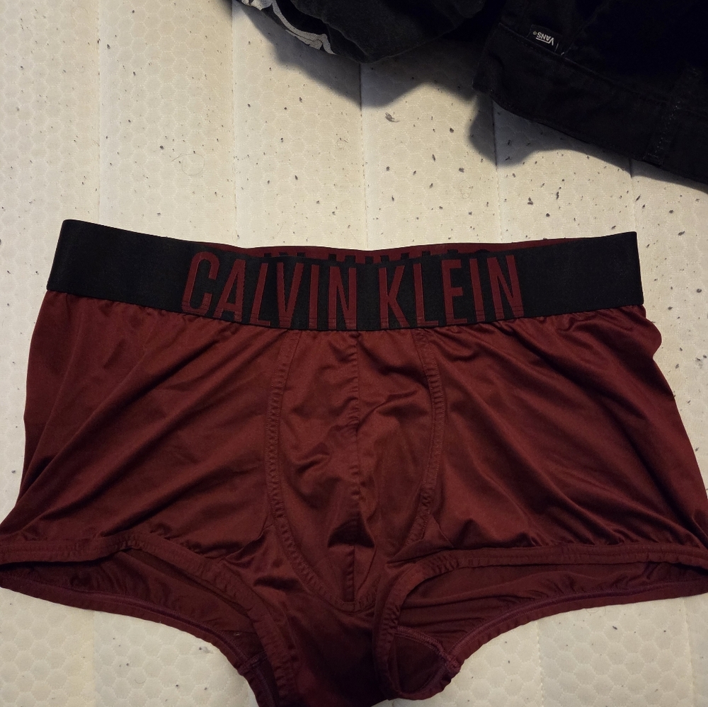 Calvin Klein Burgundy Trunks